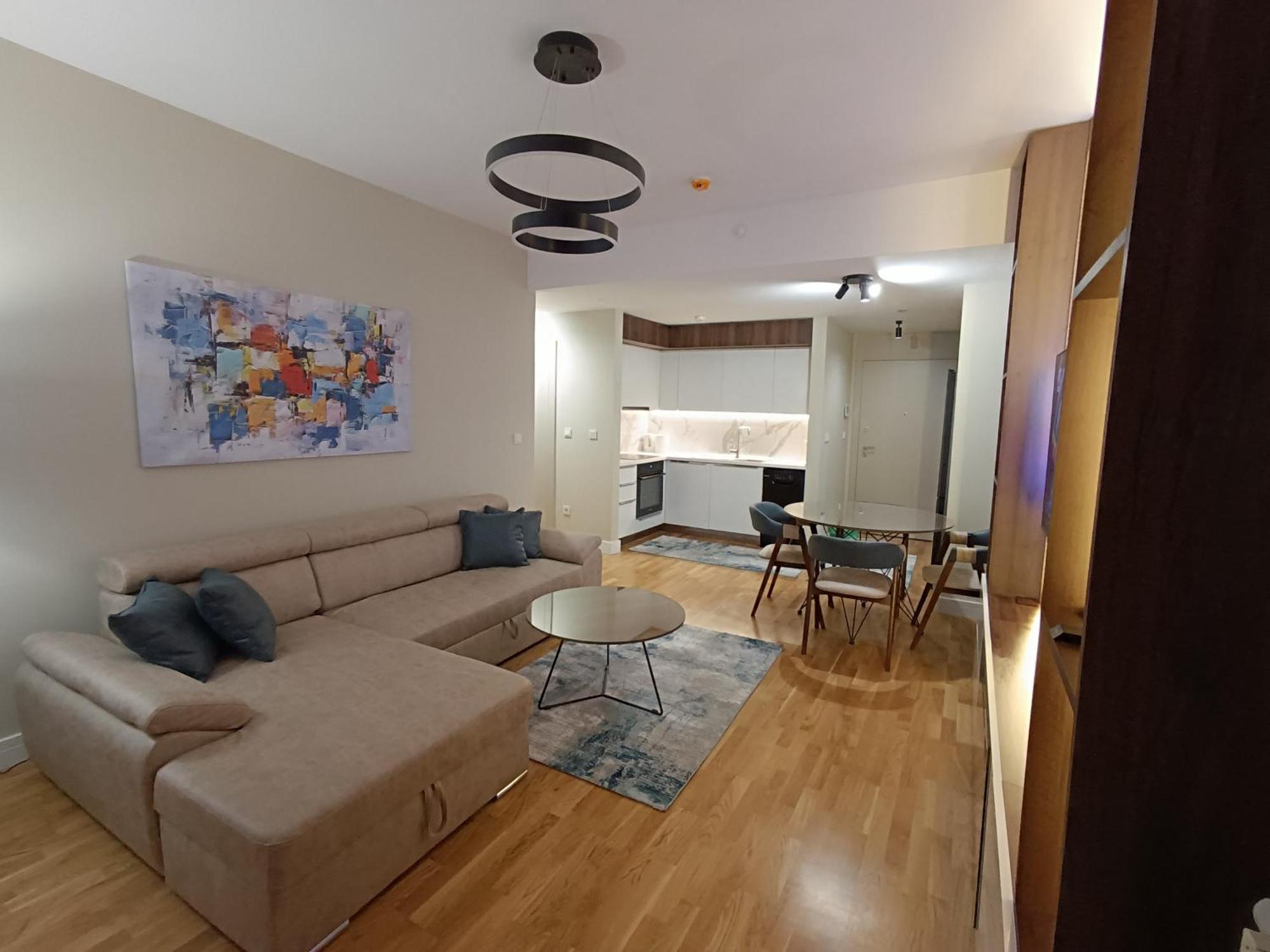 Anika Luxury Apartment At Diamond Center 斯科普里 外观 照片